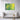 Vibrant Lemon Essence in Green Canvas Wrap / 48 x 32