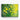 Vibrant Lemon Essence in Green Canvas Wrap / 32 x 24