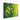 Vibrant Lemon Essence in Green Canvas Wrap / 20 x 16