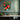 Vibrant Expressionist Orchard Escape Framed Canvas (Black) / 16 x 20
