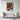 Vibrant Expressionist Orchard Escape Framed Canvas (Walnut) / 24 x 32
