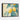 Sunlit Citrus Harmony in Watercolor Framed Canvas (Black) / 32 x 24