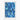 Cool Abstract Blue Mosaic Depths Fine Art Print / 32 x 48