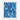 Cool Abstract Blue Mosaic Depths Fine Art Print / 16 x 20