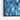 Cool Abstract Blue Mosaic Depths Framed Canvas (Black) / 16 x 20
