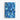 Cool Abstract Blue Mosaic Depths Canvas Wrap / 20 x 30