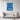 Cool Abstract Blue Mosaic Depths Canvas Wrap / 24 x 32