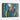 Whispers of Color in Moonlit Dance Framed Canvas (Black) / 10 x 8