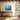 Enchanted Blue Forest Serenade Framed Canvas (Walnut) / 40 x 30