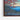 Crimson Canopies Over Tranquil Waters Framed Canvas (Walnut) / 48 x 32