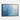 Serene Blue Forest Whispers Framed Canvas (Black) / 48 x 32