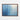 Serene Blue Forest Whispers Framed Canvas (Walnut) / 32 x 24