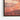 Crimson Solitude: A Vibrant Landscape Framed Canvas (Walnut) / 16 x 20