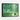 Whispering Greens: An Impressionist Journey Framed Canvas (Black) / 32 x 24