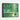 Whispering Greens: An Impressionist Journey Framed Canvas (Black) / 10 x 8