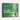 Whispering Greens: An Impressionist Journey Framed Canvas (Walnut) / 10 x 8
