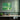Whispering Greens: An Impressionist Journey Canvas Wrap / 14 x 11