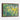 Misty Morning Abstract Forest Framed Canvas (Walnut) / 40 x 30