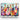 Vibrant Geometric Symphony of Vases Canvas Wrap / 10 x 8