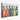 Vibrant Symphony of Colored Bottles Canvas Wrap / 30 x 20