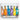 Vibrant Symphony of Colored Bottles Canvas Wrap / 14 x 11