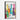 Dancing Colors of Abstract Bottles Framed Canvas (Black) / 20 x 30