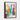 Dancing Colors of Abstract Bottles Framed Canvas (Black) / 18 x 24