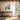 Dancing Colors of Abstract Bottles Framed Canvas (Walnut) / 32 x 48