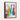 Dancing Colors of Abstract Bottles Framed Canvas (Walnut) / 18 x 24
