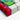 Dancing Colors of Abstract Bottles Canvas Wrap / 24 x 32