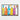 Vibrant Melody of Colors Bottled Framed Canvas (Black) / 48 x 32