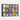 Colorful Jars Abstract Canvas Collection Framed Canvas (Black) / 48 x 32