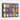 Colorful Jars Abstract Canvas Collection Framed Canvas (Black) / 10 x 8