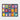 Colorful Jars Abstract Canvas Collection Framed Canvas (Black) / 14 x 11