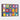 Colorful Jars Abstract Canvas Collection Framed Canvas (Walnut) / 48 x 32