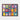 Colorful Jars Abstract Canvas Collection Framed Canvas (Walnut) / 40 x 30