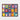 Colorful Jars Abstract Canvas Collection Framed Canvas (Walnut) / 20 x 16