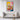 Geometric Harmony in Muted Tones Framed Canvas (Black) / 32 x 48