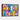Colorful Symphony of Geometric Bottles Framed Canvas (Black) / 48 x 32