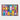 Colorful Symphony of Geometric Bottles Framed Canvas (Black) / 48 x 32