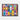 Colorful Symphony of Geometric Bottles Framed Canvas (Black) / 32 x 24