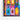 Colorful Symphony of Geometric Bottles Framed Canvas (Black) / 32 x 24