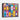 Colorful Symphony of Geometric Bottles Framed Canvas (Black) / 20 x 16
