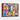 Colorful Symphony of Geometric Bottles Framed Canvas (Walnut) / 40 x 30