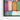 Colorful Spectrum of Spice Jars Framed Canvas (Black) / 48 x 32