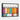 Colorful Spectrum of Spice Jars Framed Canvas (Black) / 32 x 24