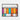 Colorful Spectrum of Spice Jars Framed Canvas (Black) / 14 x 11