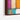 Colorful Spectrum of Spice Jars Framed Canvas (Walnut) / 30 x 20