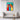 Vibrant Geometry: Modern Color Blocks Framed Canvas (Black) / 30 x 40