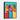 Vibrant Geometry: Modern Color Blocks Framed Canvas (Black) / 11 x 14